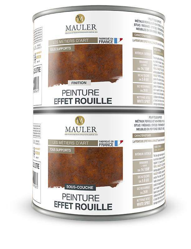 Peinture effet rouille multi-support Mauler (fer, bois, pvc